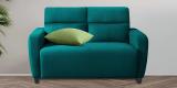 Bharatsofa Fabric 2 Seater  Sofa (Finish Color - GREEN, DIY(Do-It-Yourself))