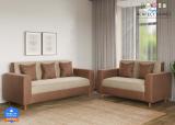 Flipkart Perfect Homes Everest Fabric 3 + 2 Sofa Set (Beige and brown, DIY(Do-It-Yourself))