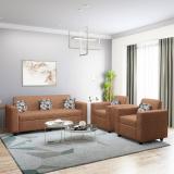 Bharat Lifestyle Lexus Amron Fabric 3 + 1 + 1 Sofa Set (Orange, DIY(Do-It-Yourself))