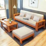 WhiteBeard Original Sheesham Wood 3 Seater Sofa Home/Office/Gest Room/5 year Brand Warrenty Fabric 2 + 1 Sofa Set (Rich Natural Finish, DIY(Do-It-Yourself))