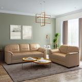 Bharat Lifestyle Levo Leatherette 3 + 2 Sofa Set (Camel, DIY(Do-It-Yourself))