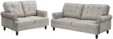 Wakefit Fabric 3 + 2 Sofa Set (vogue Taupe, DIY(Do-It-Yourself))