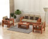 saamenia furnitures Solid Sheesham Wood Five Seater Sofa Set With Center Table For Living Room Fabric 3 + 1 + 1 Sofa Set (Natural Finish, DIY(Do-It-Yourself))