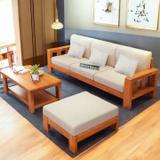 WhiteBeard Original Sheesham Wood 3 Seater Sofa Home/Office/Gest Room/5 year Brand Warrenty Fabric 2 + 1 Sofa Set (Natural Brown, DIY(Do-It-Yourself))