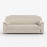 Sekar Lifestyle Polyurethane Large Series Leatherette 3 Seater  Sofa (Finish Color - Beige, Pre-assembled)