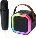 PNDT52 K12 Mini Karaoke Toy Speaker mic + 1 Wireless for kids Girls K19 10 W Bluetooth Speaker (Multicolor, 5.0 Channel)