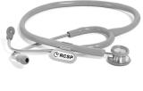 RCSP Stethoscope Pediatric For Doctors & Medical Student Nurses Stainless Steel Acoustic Stethoscope (Grey)