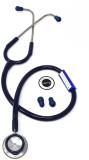 IS IndoSurgicals Silvery II-SS Acoustic Stethoscope (Blue)