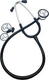 A litmun Classic ll Duo Twin Use Stethoscope For Doctor Nurse Medical Student Nurse Acoustic Stethoscope (Black)