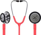 MDLS Life strong Human Heart Classic ll Stainless Steel Stethoscope For Doctors/Students/Nurse Acoustic Stethoscope (Cherry Pink)