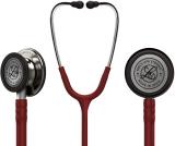 MDLS Life strong Classico lll Sliver Shine Stainless Steel Stethoscope For Doctors/Nurse/Student Acoustic Stethoscope (Burgundy)