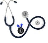 Dishan Doctor's & Medical Students Use Evolife Versable Adult & pediatric Double Heart Stethoscope (Blue)