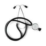 Anu Stainless Steel H.Das Doctor & Medical Student Professional Use Double Tube Manual Stethoscope (Black)