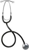 Health Track Basic Dual Head for Medical Students and Doctors Acoustic Stethoscope acoustic Stethoscope (Black)