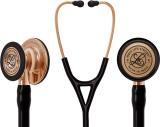 MDLS Life strong Stainless Steel Cardiology IV Rose Gold For Doctors/ Students /Nurse Acoustic Stethoscope (Black)