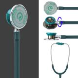 RCSP stethoscope for doctors and medical students Green Micro Acoustic Stethoscope (Green)