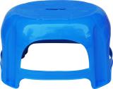 PRINCEWARE Bathroom Stool (Blue, Pre-assembled)