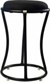 Smilemindia Living Room, Cafe & Bar metal Stool set of 1 black Stool (Black, Pre-assembled)