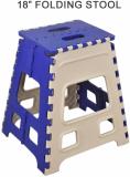 Dev Enterprise 18 inch Space Saving Folding Stool,Suitable for Adults Kids Kitchen Stool( BLUE) Stool (Blue, DIY(Do-It-Yourself))