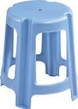 swagath furniture Palstic Round stool Outdoor & Cafeteria Stool (Blue, Pre-assembled)