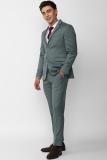 PETER ENGLAND Single Breasted - 2 button Solid Men Suit