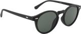 Mast & Harbour Round Sunglasses (For Men & Women, Green)