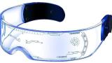 RAVIZAA Led Glasses Light Up Glasses Led Visor Glasses 7 colors and 5 modes (Smart Glass Attach, Silver, White)