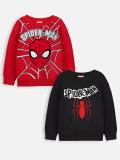 YK Marvel Full Sleeve Graphic Print Boys Sweatshirt