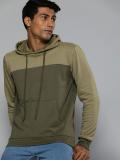 ether Full Sleeve Color Block Men Sweatshirt