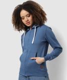 CAMPUS SUTRA Full Sleeve Solid Women Sweatshirt