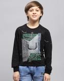MONTE CARLO Full Sleeve Printed Boys Sweatshirt
