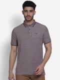 Wildcraft Self Design Men Polo Neck Grey T-Shirt