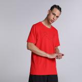 PUMA Solid Men Round Neck Red T-Shirt