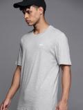 ADIDAS ORIGINALS Printed Men Round Neck Grey T-Shirt