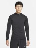 NIKE Solid Men Round Neck Black T-Shirt