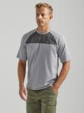 Wrangler Printed Men Round Neck Grey T-Shirt