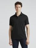 Pepe Jeans Solid Men Polo Neck Black T-Shirt