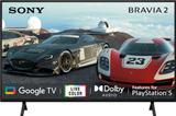 SONY Bravia 2 163.9 cm (65 inch) Ultra HD (4K) LED Smart Google TV with Feature for PlayStation 5 K-65S25B