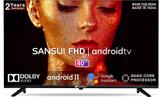 Sansui 102 cm (40 inch) Full HD LED Smart Android TV with Android 11 & Dolby Audio (Midnight Black) JSW40ASFHD
