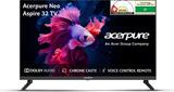 acerpure Aspire Neo 80 cm (32 inch) HD Ready LED Smart Google TV 2025 Edition with GTV 5.0 | Ref+ with Android 14 (Black)|30W Dolby Audio| Live TV | Free to Air Channels |HDR 10 | Wall Mount Included AP32HG41BASN5