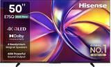 Hisense 50E75Q 126 cm (50 inch) QLED Ultra HD (4K) Smart VIDAA TV 2025 Edition with 4 Speakers 48W Powerful Speakers| Dolby Vision Atmos| Cricket Mode 50E75Q