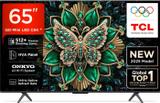 TCL C6K 164 cm (65 inch) Ultra HD (4K) Mini LED Smart Google TV 2025 Edition with 512+ Local Dimming Zones | High HDR Brightness | 144 Hz Native Refresh Rate | Dolby Vision IQ | 40 W ONKYO 2.1 CH Hi-Fi System, IMAX Enhanced 65C6K