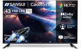Sansui 109 cm (43 inch) Full HD LED Smart Coolita TV with Dolby Audio, Surround Sound, Bexel-Less Disign & A+ Panel LED TV| JSWG43CSFHD