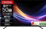 ONIDA 125 cm (50 inch) QLED Ultra HD (4K) Smart Google TV QZ50UI
