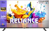 Reliance Jumbo 80 cm (32 inch) Full HD LED TV with 24W Boom Speakers | Real Frameless | Noise Reduction | Monitor Support | Colour Enhancer RW32MP8676FHD