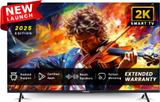 Uniboom ULTIMA 108 cm (43 inch) Full HD LED Smart Android TV 2025 Edition with 30W Sonic Boom Speakers- Aura Vision+ Display - Mobile Screen Cast - 1000+ Smart Apps - Games 43S-ULTIMA