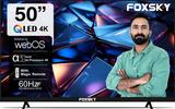 Foxsky 127 cm (50 inch) QLED Ultra HD (4K) Smart Google TV with Dolby Audio, HDR10 ( 2024) 50FS-LED TV