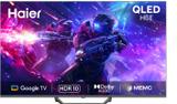 Haier H6E 108 cm (43 inch) QLED Ultra HD (4K) Smart Google TV 2025 Edition with HDR10| Auto Low Latency Mode (ALLM)| HDMI 2.1| Voice Control with Google TV ("Ok| Google")| Metallic Bezel-less Design. 43H6E