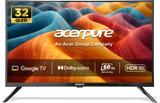 acerpure by Acer Elevate Tv 80 cm (32 inch) QLED HD Ready Smart Google TV with Bezel-Less | Google OS | VRR | ALLM | Dolby ATMOS AP32HG41QFLED