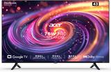 Acer H PRO Series 108 cm (43 inch) Ultra HD (4K) LED Smart Google TV with 76W PRO Speakers, Dolby Vision-Atmos, MEMC AR43GR2851UDPRO